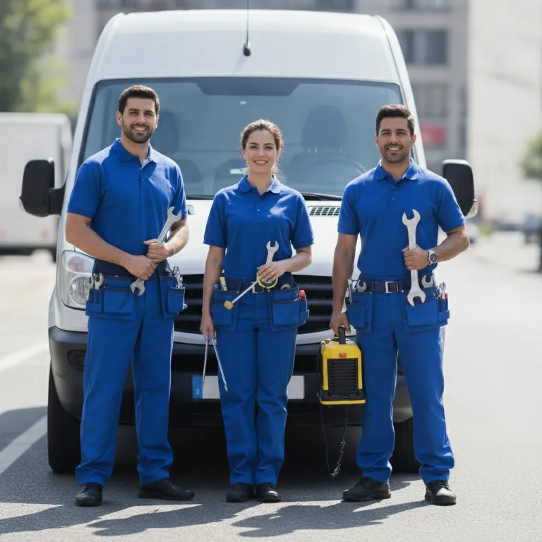 Industriewäscherei Team in Berlin